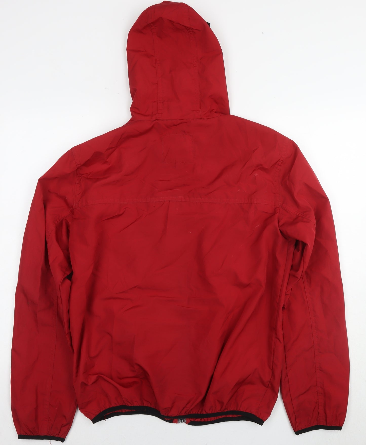 Brave Soul Mens Red Jacket Size L Zip