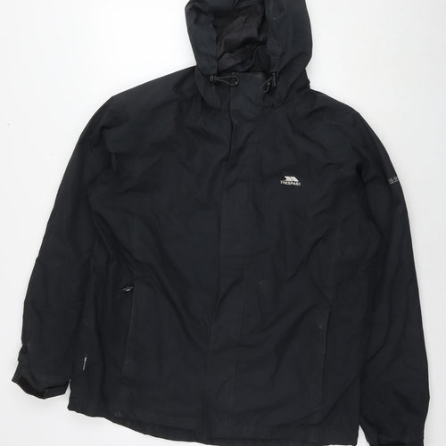 Trespass Mens Black Jacket Size L Zip