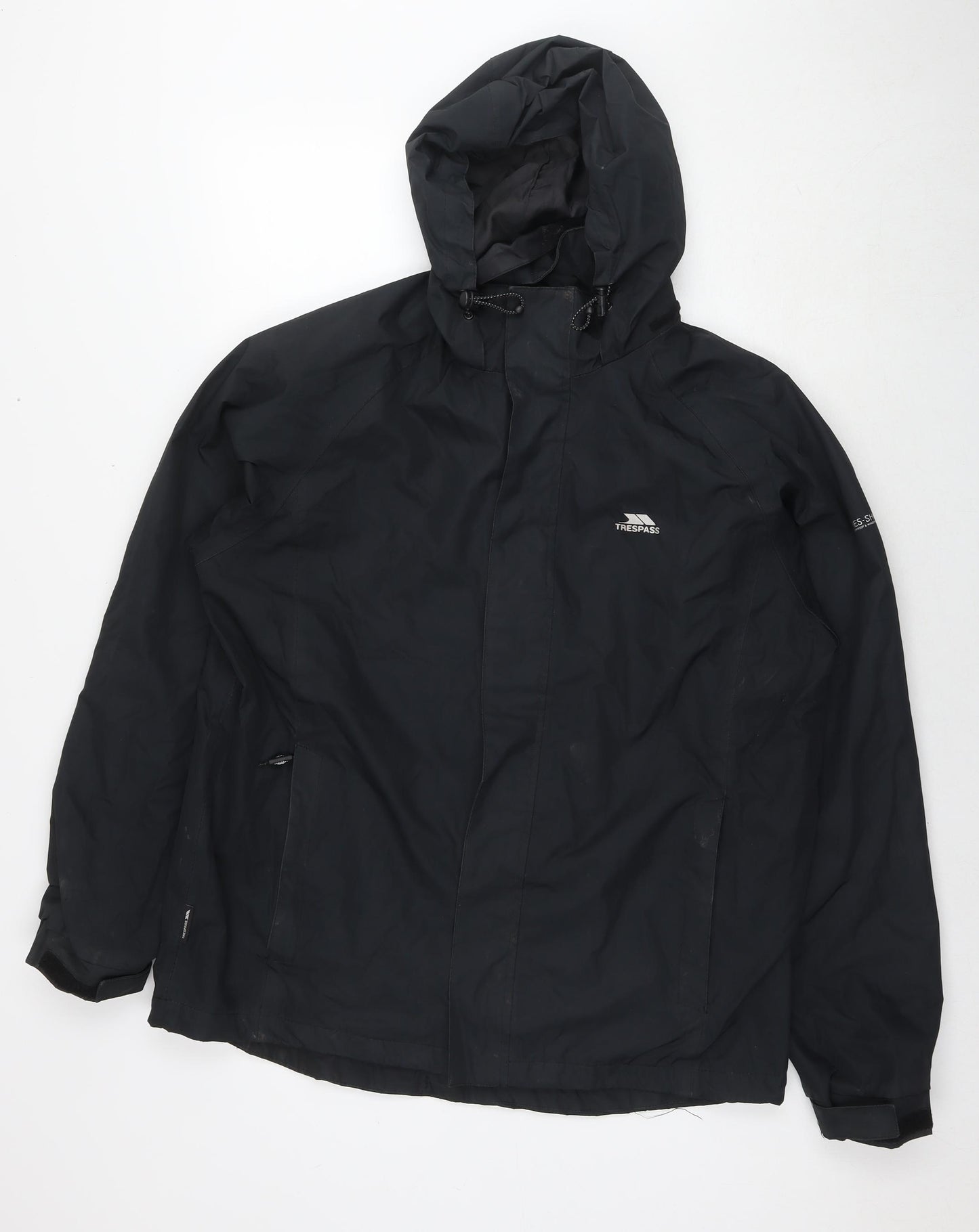 Trespass Mens Black Jacket Size L Zip