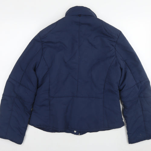LA Gear Womens Blue Jacket Size 16 Zip