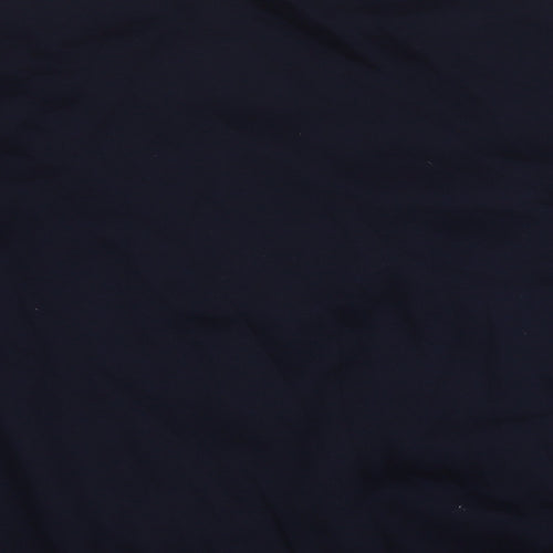 Acacia Womens Blue Cotton Pullover Sweatshirt Size L Pullover - Flower Australia