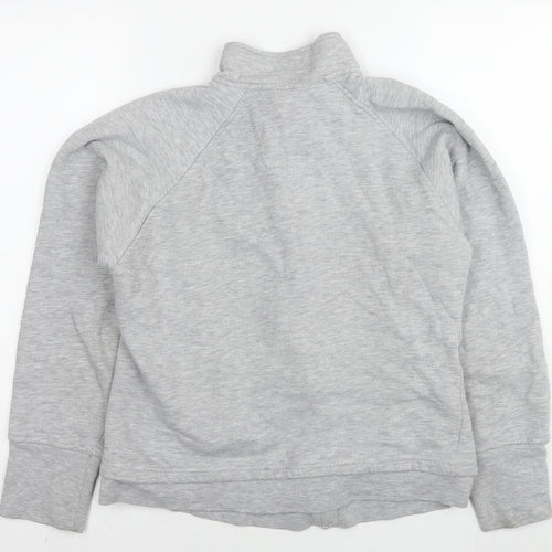 LA Gear Womens Grey Polyester Full Zip Sweatshirt Size 14 Pullover