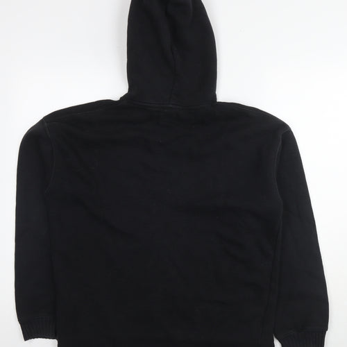 Zara Womens Black Polyester Pullover Hoodie Size XS Pullover