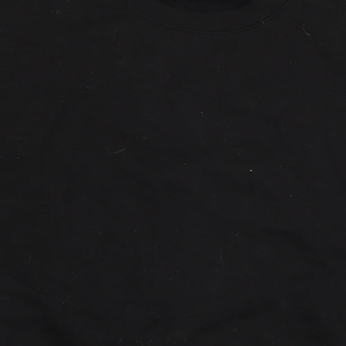 Boohoo Mens Black Cotton Pullover Sweatshirt Size M - Worldwide Collection
