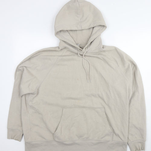 Divided by H&M Womens Grey Cotton Pullover Sweatshirt Size L Pullover