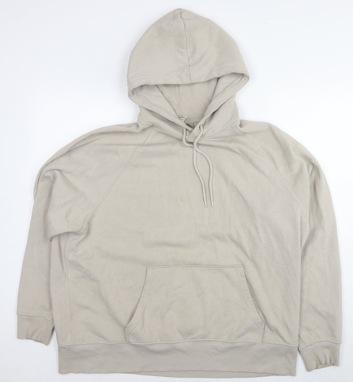 Divided by H&M Womens Grey Cotton Pullover Sweatshirt Size L Pullover