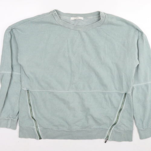 NEXT Womens Blue Cotton Pullover Sweatshirt Size M Pullover