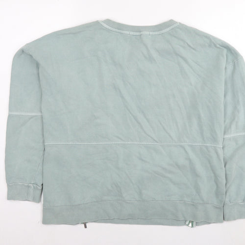 NEXT Womens Blue Cotton Pullover Sweatshirt Size M Pullover