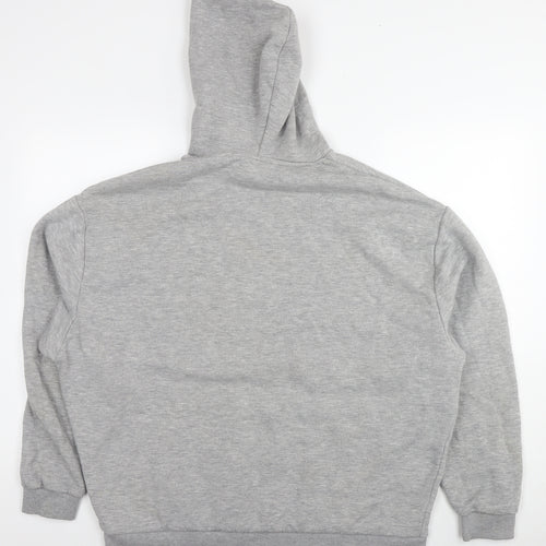 ASOS Womens Black Cotton Pullover Hoodie Size XL Pullover