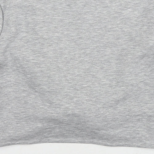 River Island Womens Grey Cotton Pullover Sweatshirt Size S Pullover