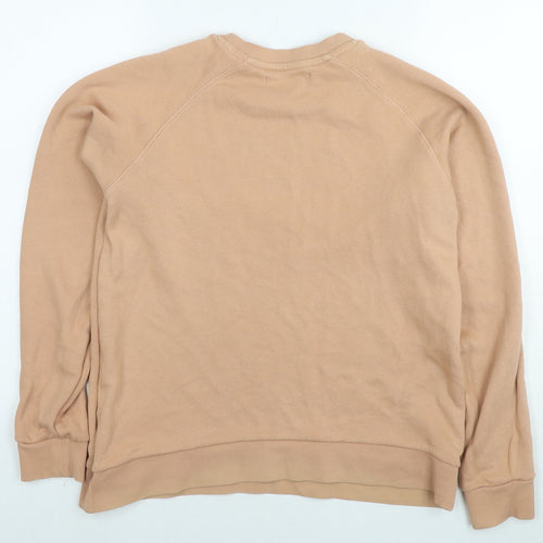 NEXT Womens Beige Cotton Pullover Sweatshirt Size M Pullover - New York
