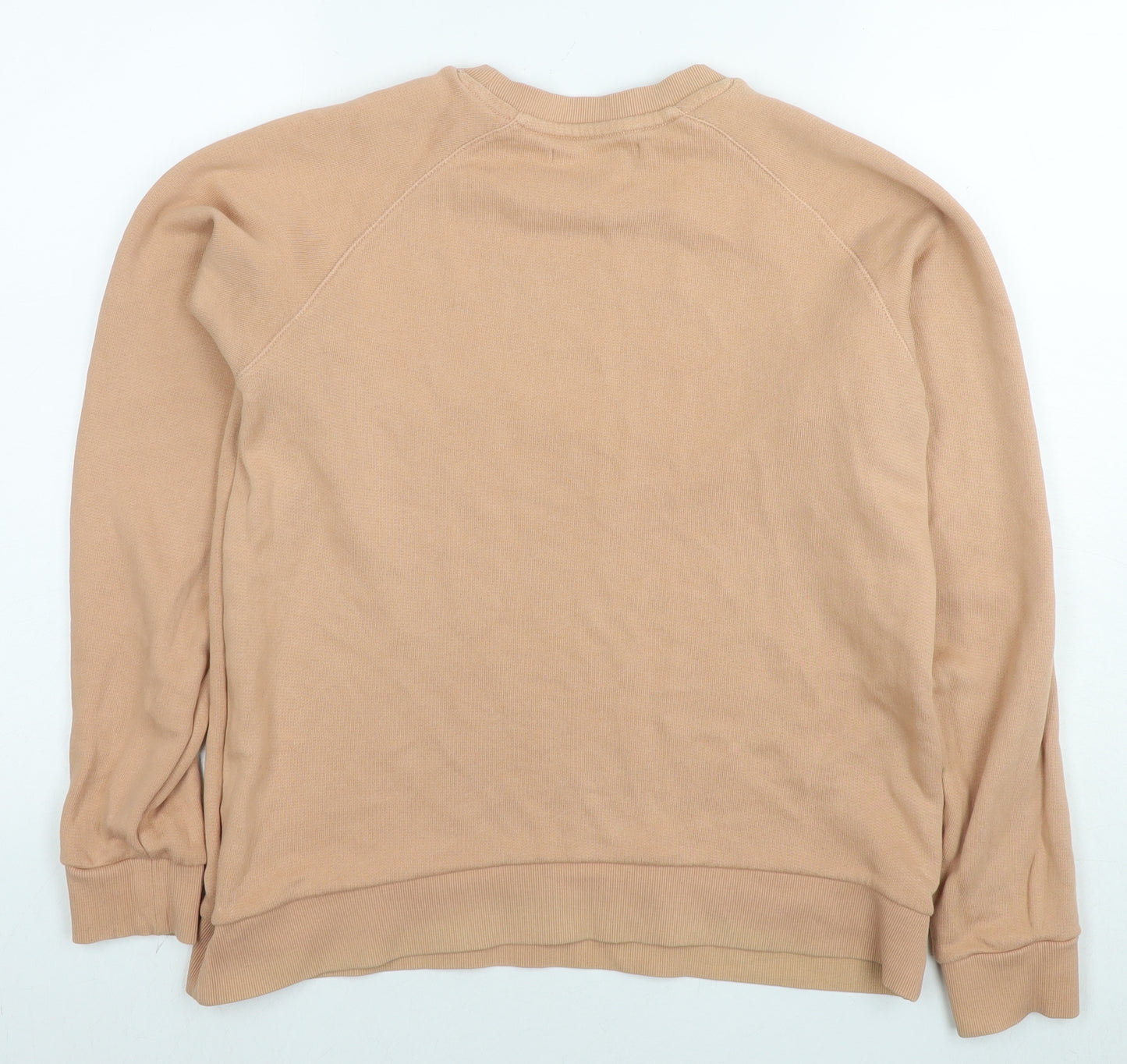 NEXT Womens Beige Cotton Pullover Sweatshirt Size M Pullover - New York