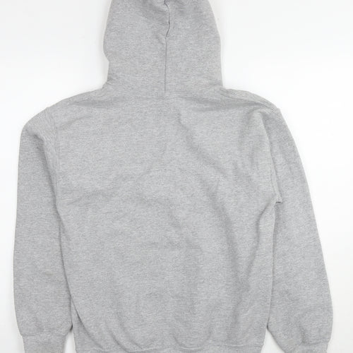 Boohoo Mens Grey Polyester Pullover Hoodie Size S - Brooklyn New York 1994