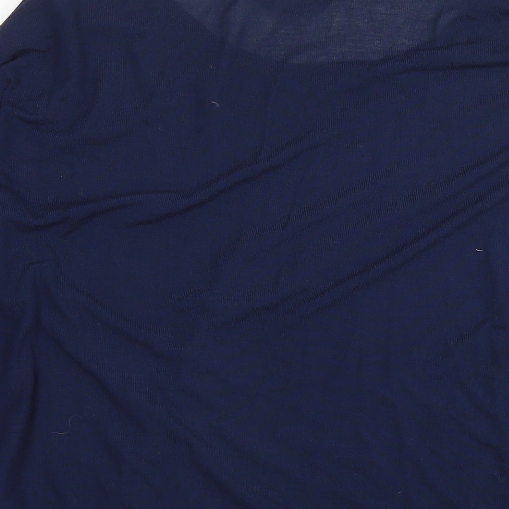 Dorothy Perkins Womens Blue Round Neck Polyester Pullover Jumper Size 12