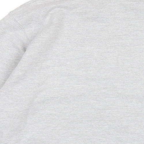 Han Womens Grey Cotton Pullover Sweatshirt Size S Pullover