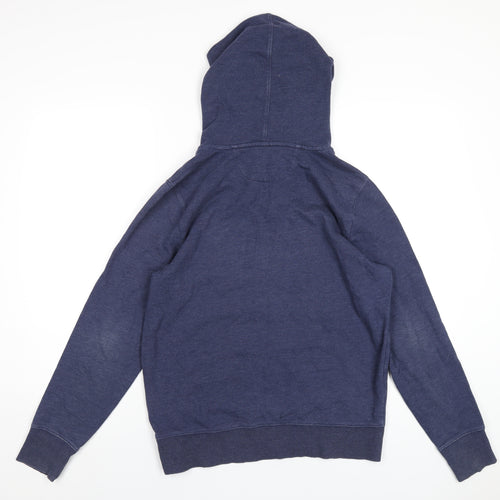 Gap Womens Blue Cotton Pullover Hoodie Size L Pullover