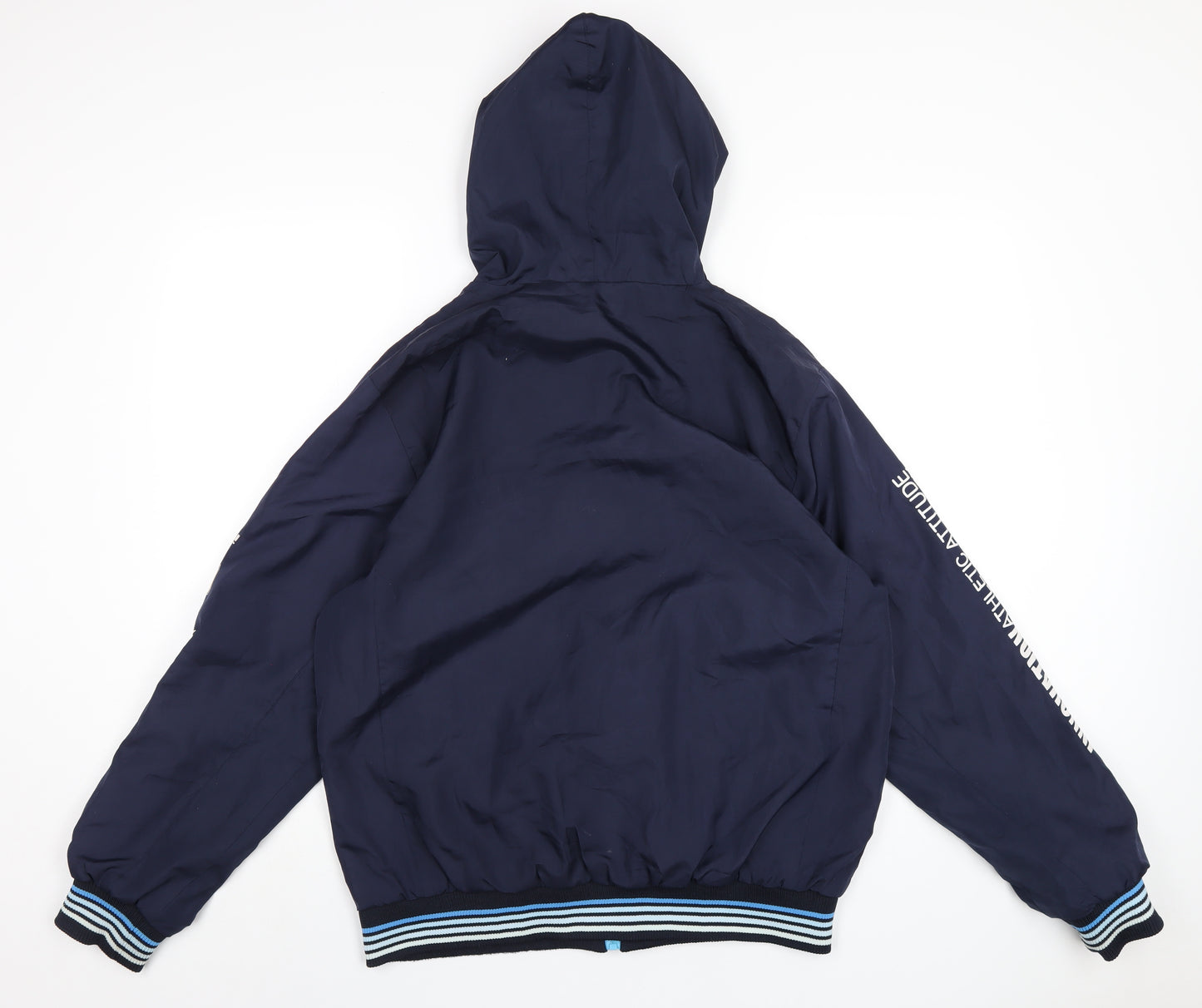 Lotto Mens Blue Jacket Coat Size L Zip