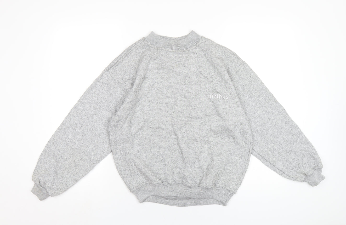 Aribas Boys Grey Polyester Pullover Sweatshirt Size 12 Years Pullover