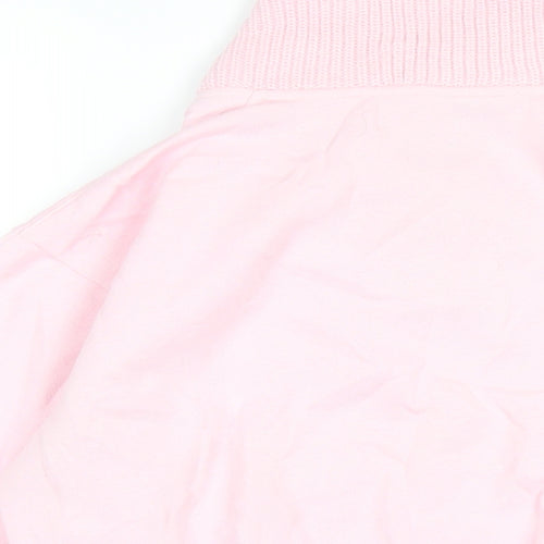 Lady Foot Locker Womens Pink Polyester Pullover Sweatshirt Size M Pullover