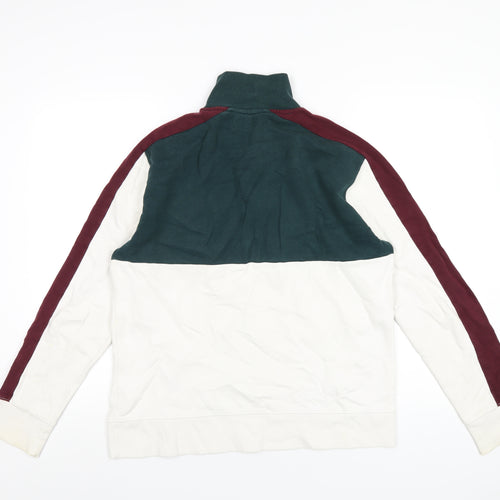Topman Mens Multicoloured Cotton Pullover Sweatshirt Size M