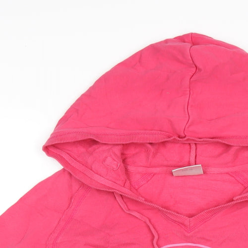 NEXT Womens Purple Cotton Pullover Hoodie Size 14 Pullover