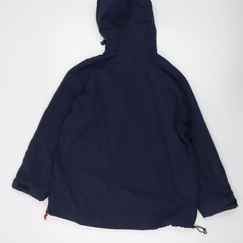 Boden Boys Blue Anorak Jacket Size 11-12 Years Zip