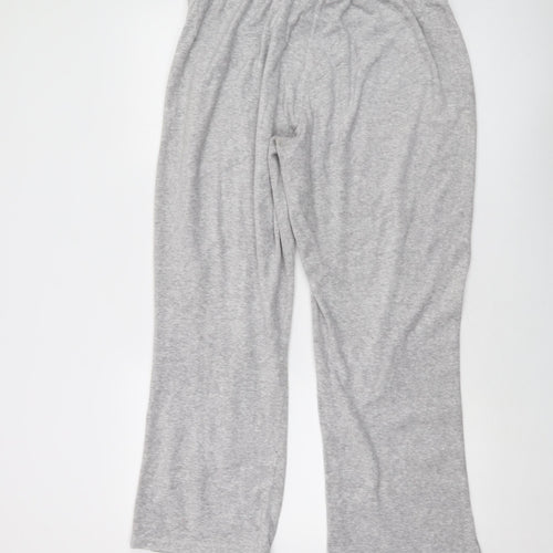 Harry Potter Womens Grey Polyester Sweatpants Trousers Size 14 L27 in Regular Drawstring