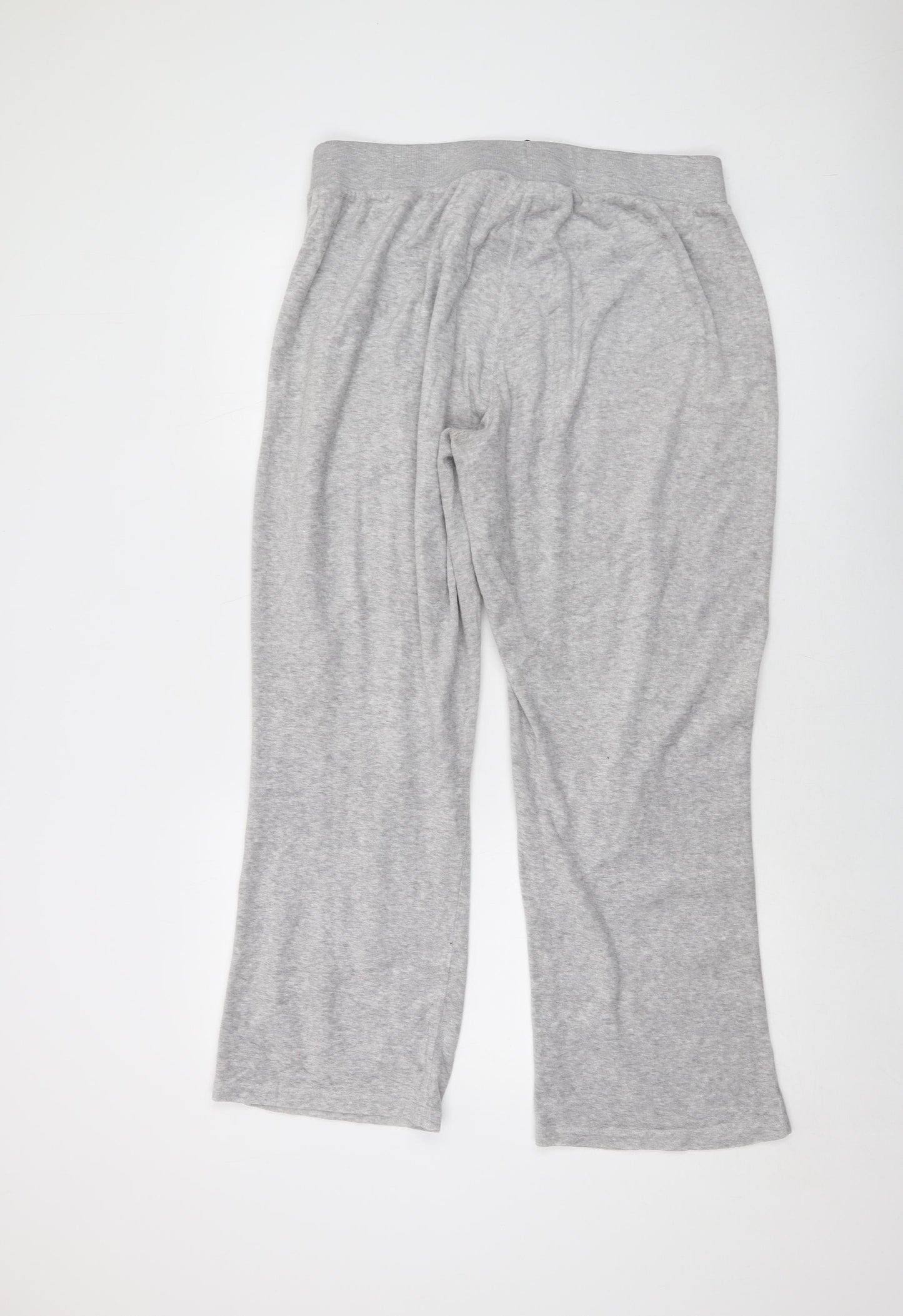 Harry Potter Womens Grey Polyester Sweatpants Trousers Size 14 L27 in Regular Drawstring