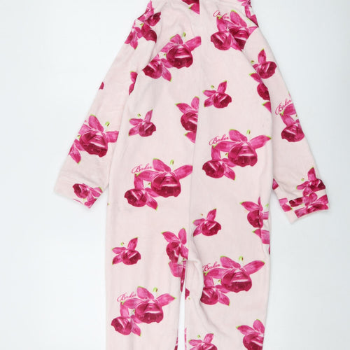 Ted Baker Girls Pink Geometric Polyester Kimono One Piece Size 8-9 Years Zip