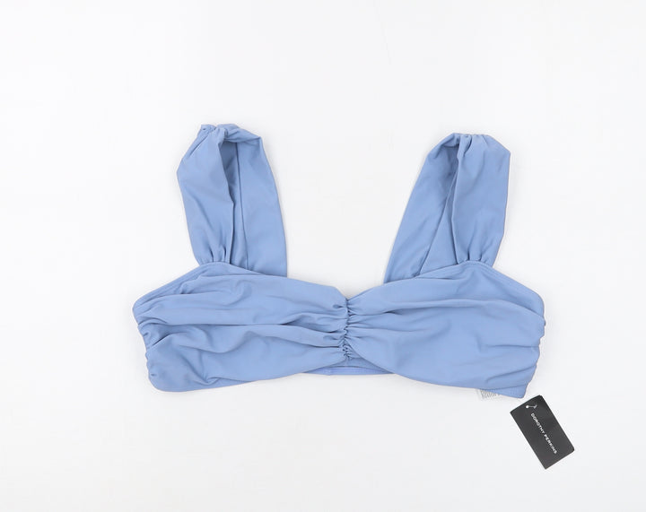 Dorothy Perkins Womens Blue Polyester Bikini Size 16