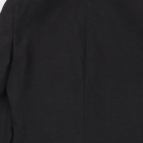 NEXT Mens Grey Polyester Jacket Suit Jacket Size 34 Regular