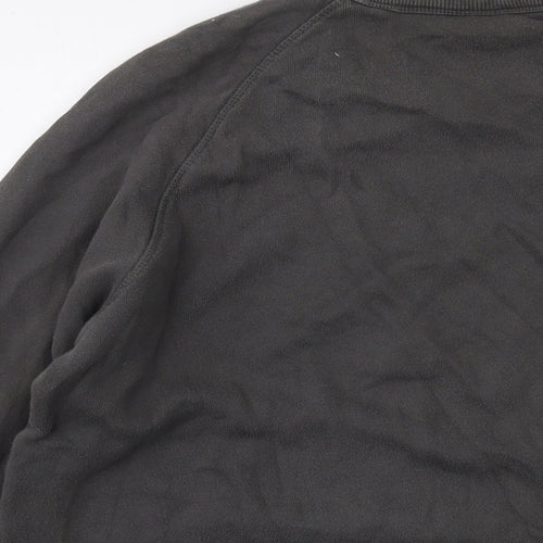 H&M Mens Grey Cotton Pullover Sweatshirt Size M