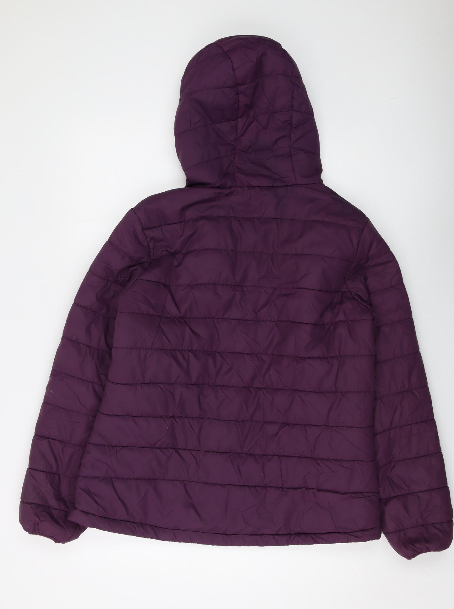 Peter Storm Womens Purple Puffer Jacket Jacket Size 14 Zip