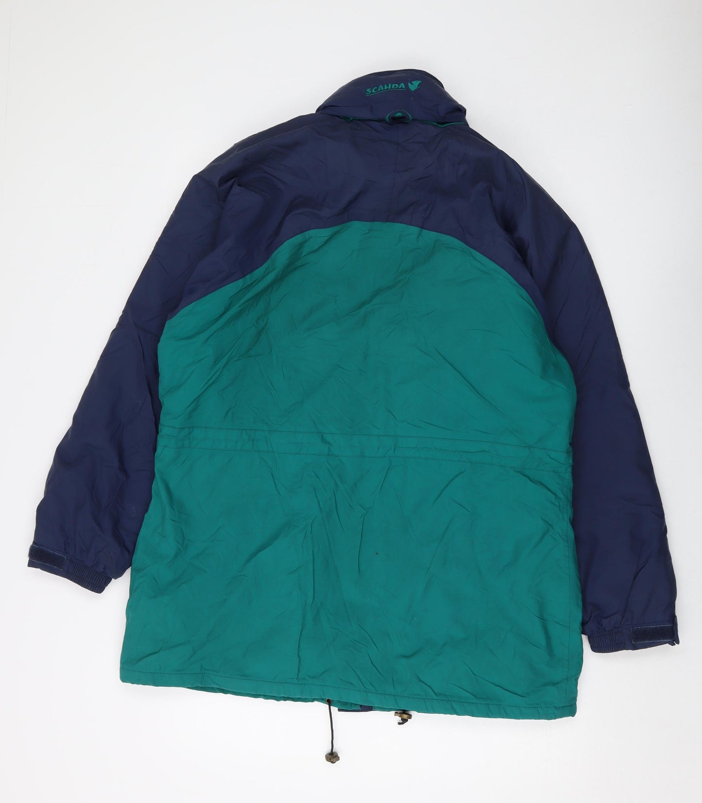 Scanda Mens Green Jacket Size M Zip - Vintage