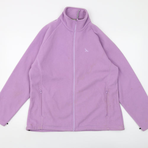 Hawhshead Womens Pink Jacket Size 16 Zip