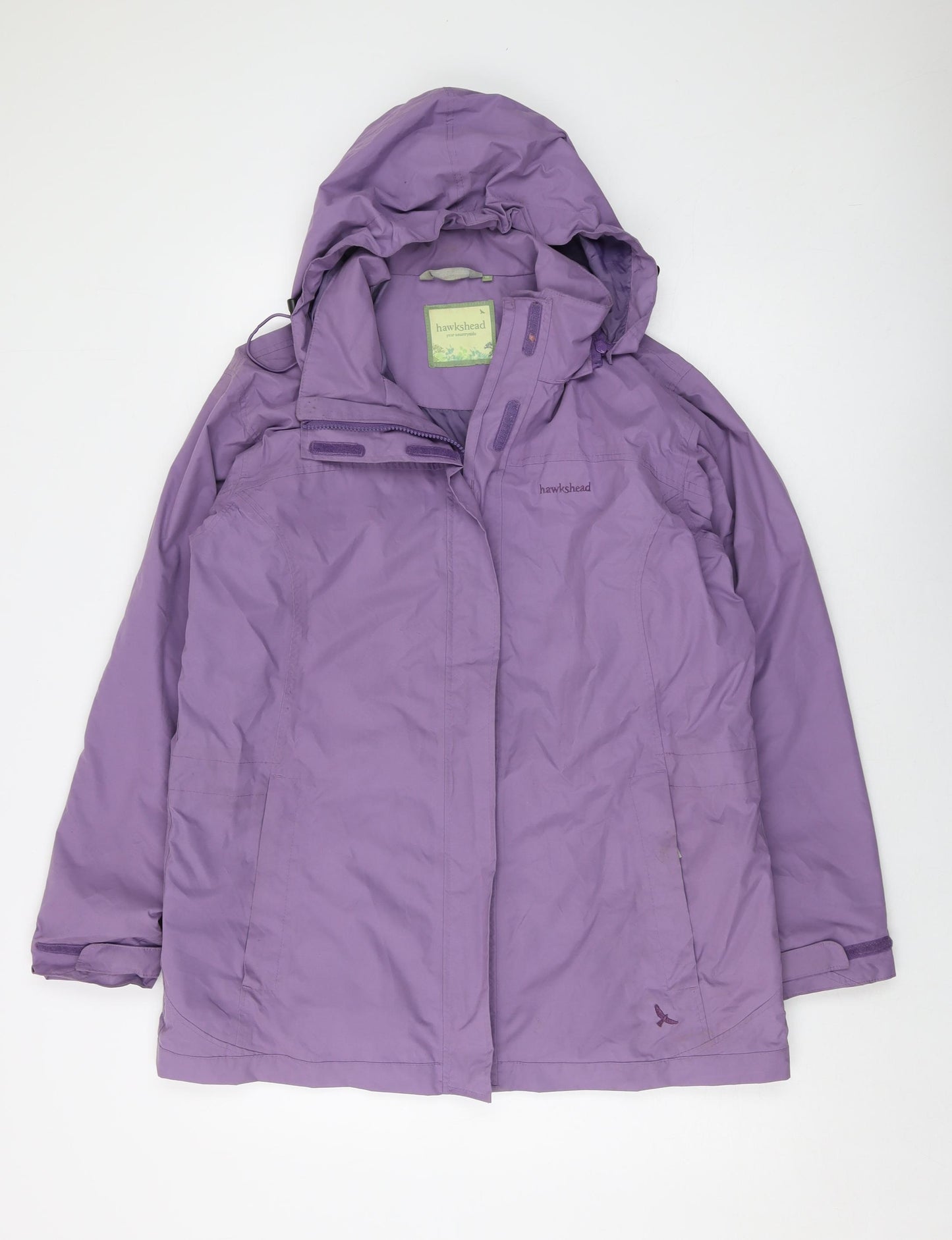 Hawkshead Womens Purple Jacket Size 16 Zip