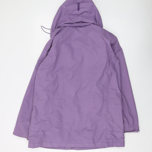 Hawkshead Womens Purple Jacket Size 16 Zip