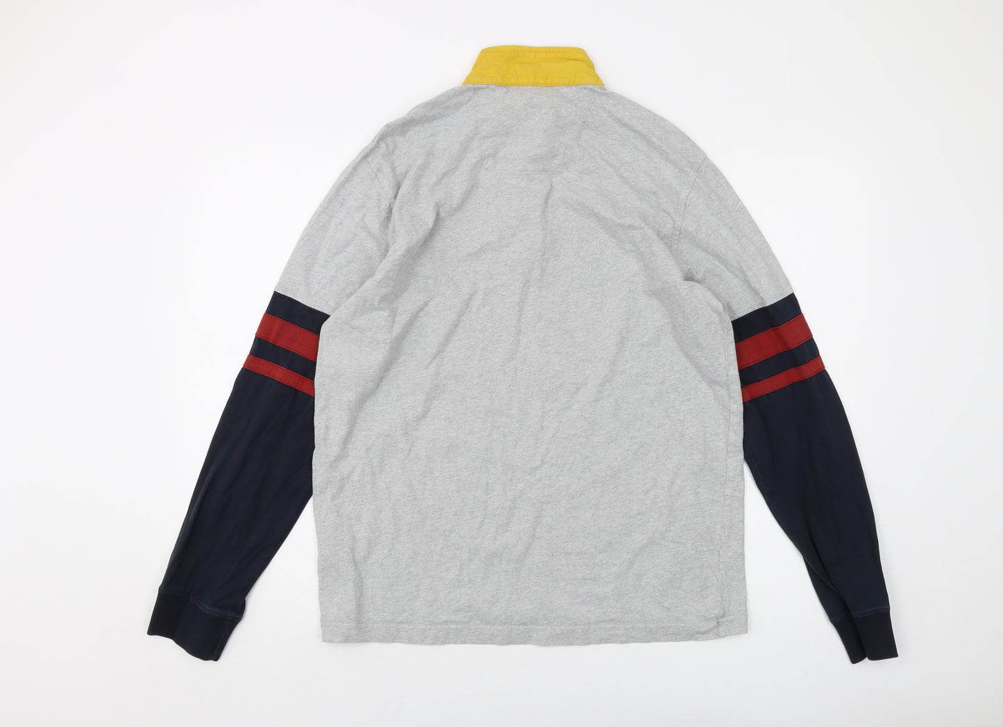 Nautica Mens Grey Cotton Pullover Sweatshirt Size L