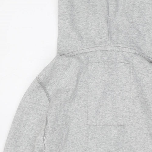 Hollister Mens Grey Cotton Pullover Hoodie Size S