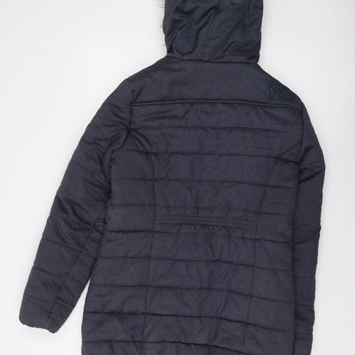 Superdry Womens Blue Jacket Size M Zip