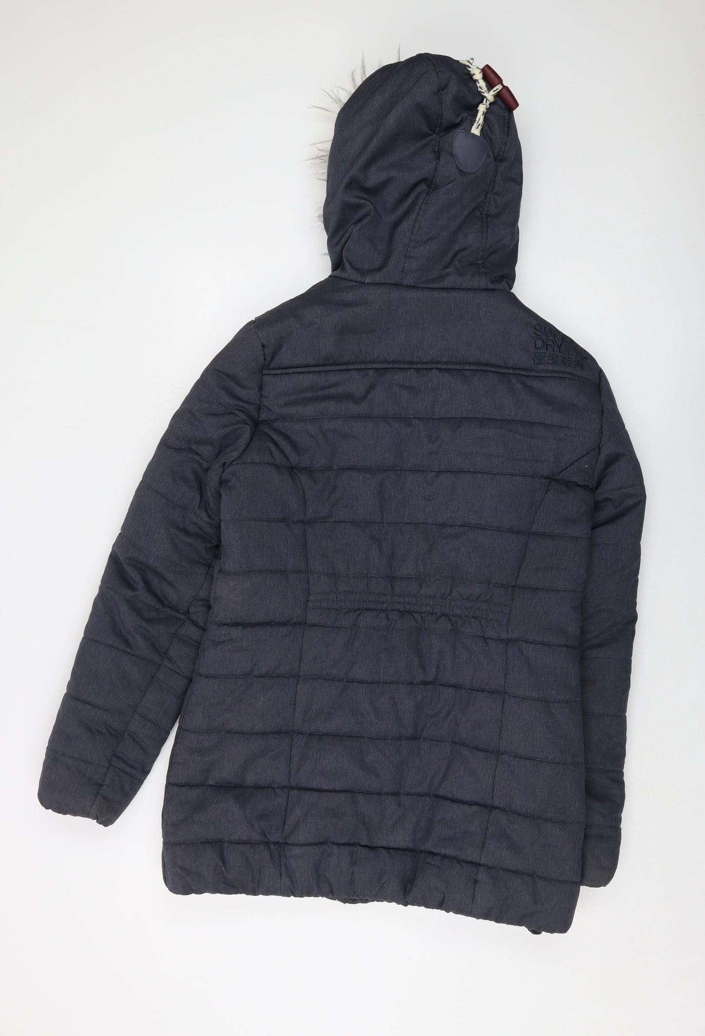 Superdry Womens Blue Jacket Size M Zip