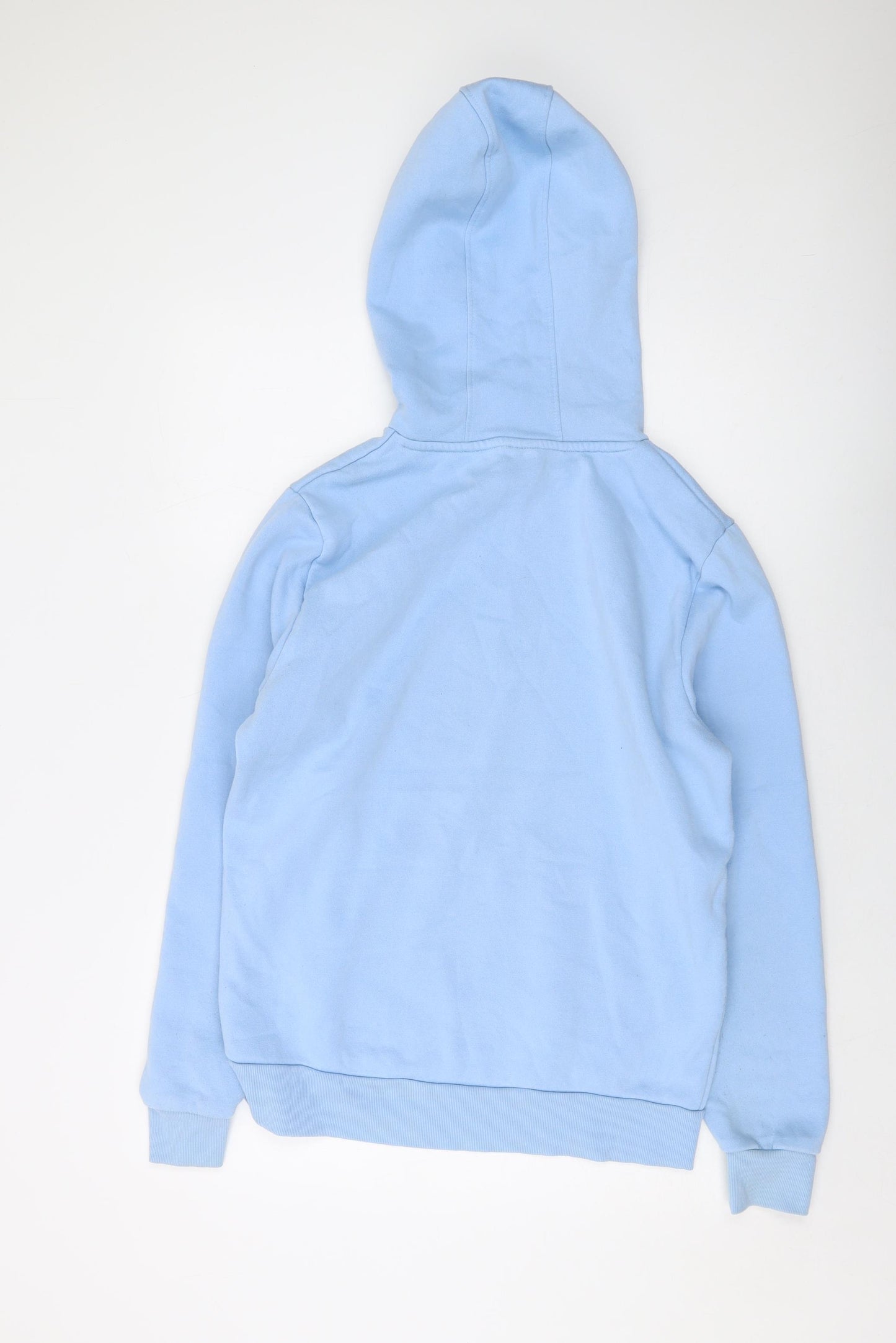 Simpson Mens Blue Cotton Pullover Hoodie Size L