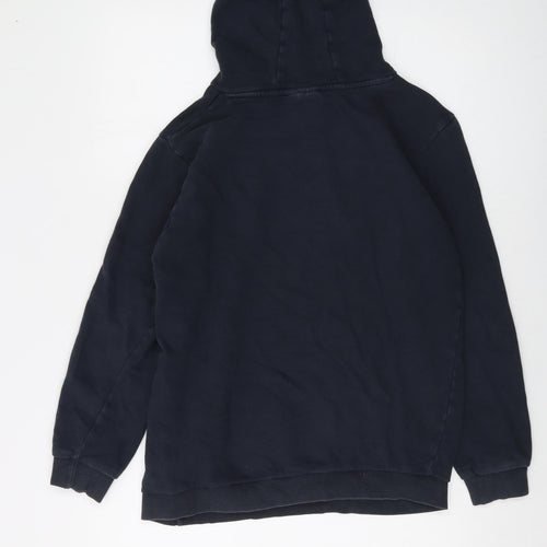 Mandalorian Boys Blue Cotton Pullover Hoodie Size 14-15 Years Pullover