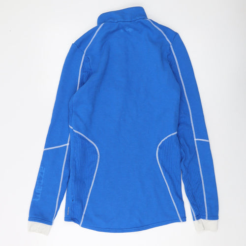 Oxylane Mens Blue Polyester Pullover Sweatshirt Size M
