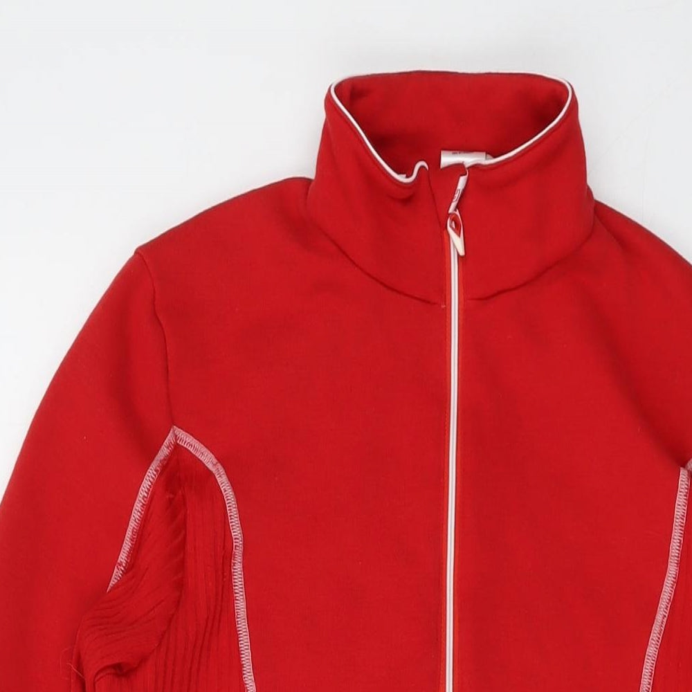 Oxylane Mens Red Polyester Pullover Sweatshirt Size M
