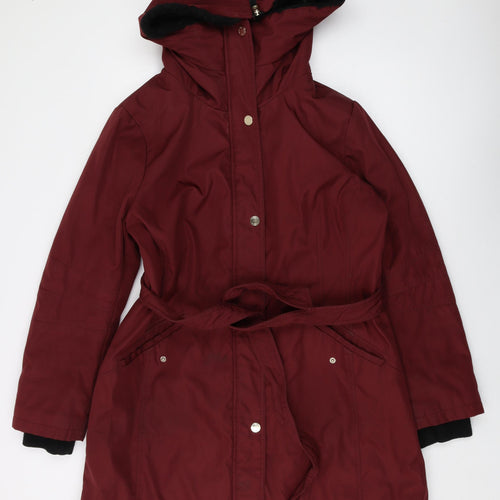 Jessica Simpson Womens Red Jacket Size L Zip