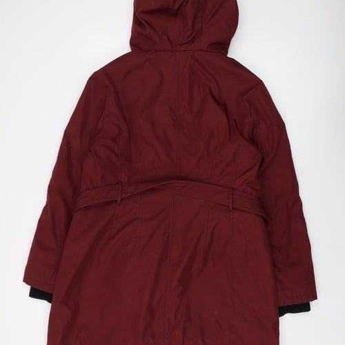 Jessica Simpson Womens Red Jacket Size L Zip