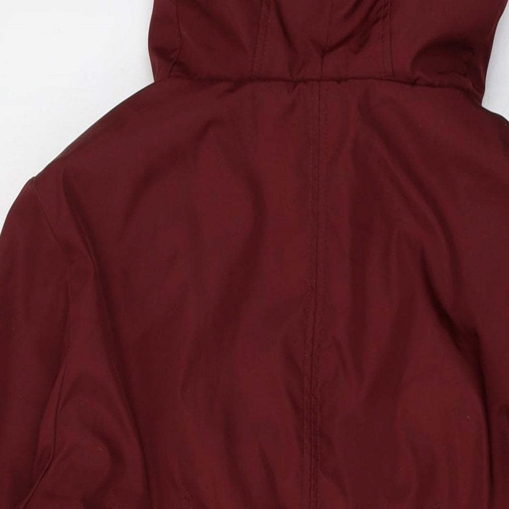 Jessica Simpson Womens Red Jacket Size L Zip