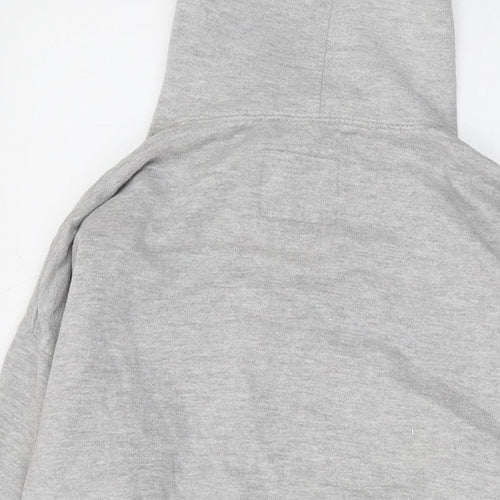 Harrisburg Womens Grey Cotton Pullover Hoodie Size L Pullover