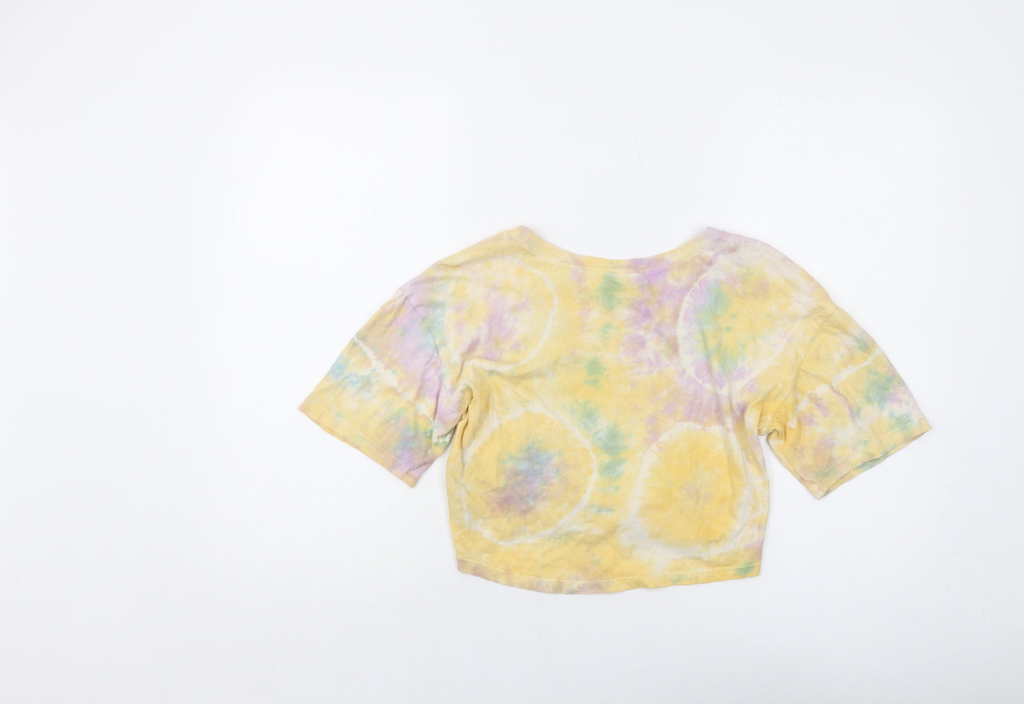 Urban Outfitters Womens Multicoloured Cotton Basic T-Shirt Size M Round Neck
